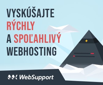Sponzorovaný hosting od WebSupport.sk